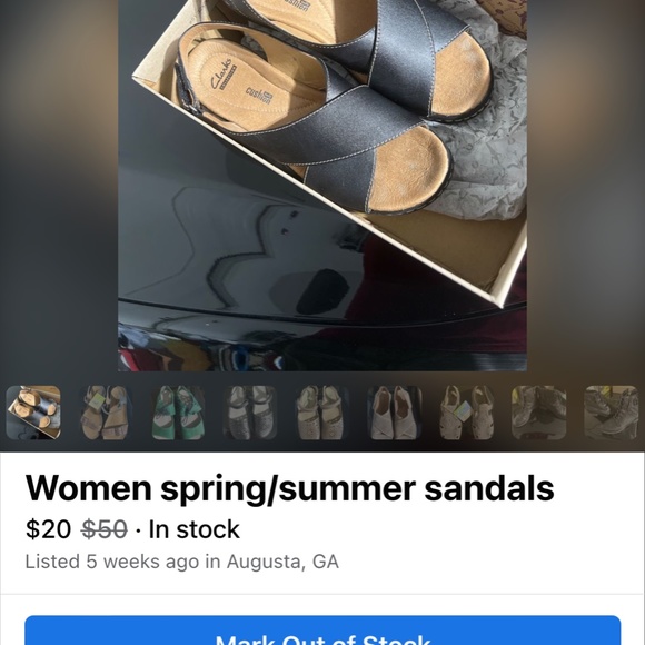 Women spring sandals - Picture 6 of 8